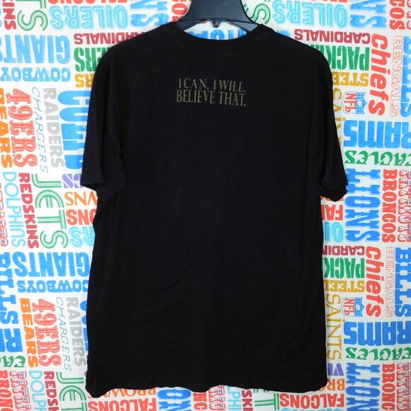 WWE Roman Reigns I Can I Will Believe That T Shirt Size XL Black Gold Wrestling - Picture 2 of 5